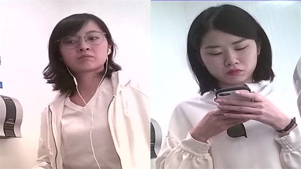 厕拍新品高端写字楼女厕偷拍下.