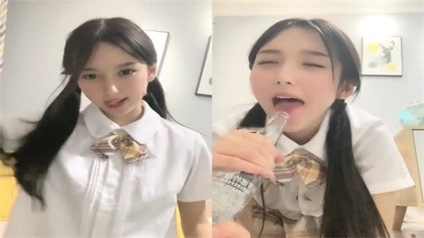 极品活泼女神初尝禁果，白嫩骚穴被猛烈内射高潮哭求