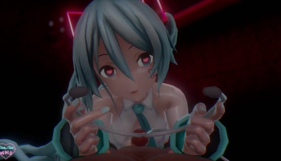 MMD极品巨乳女同！闺蜜互舔骚穴淫叫高潮，湿透蕾丝内裤喷白浆！