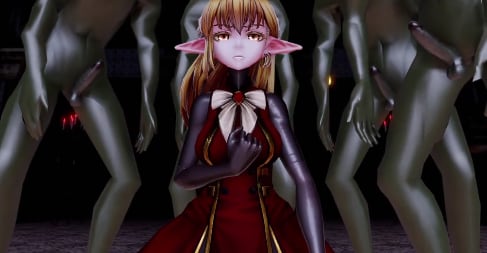 MMD-精灵vs怪物