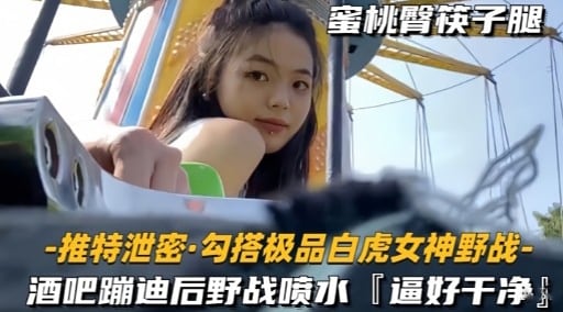 [泄密] 白虎女神酒吧蹦迪后野战狂操 干净骚穴喷水内射
