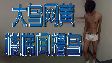大鸟网黄楼梯间撸鸟.