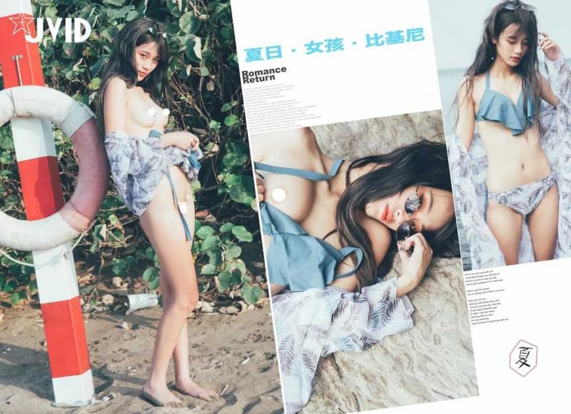 安妮唯美氣質美女絕美夏日性感比基尼，一日女友遊樂趣，與男友血脈噴張的激情首發！