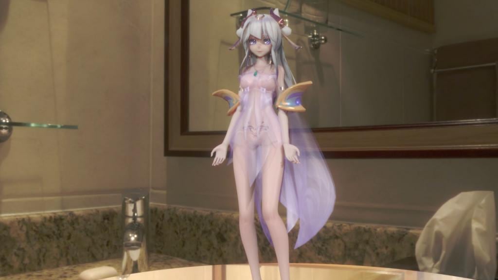 MMD02 淫纹美腿嫦娥弱音女神沦陷 狂操猛干内射高潮